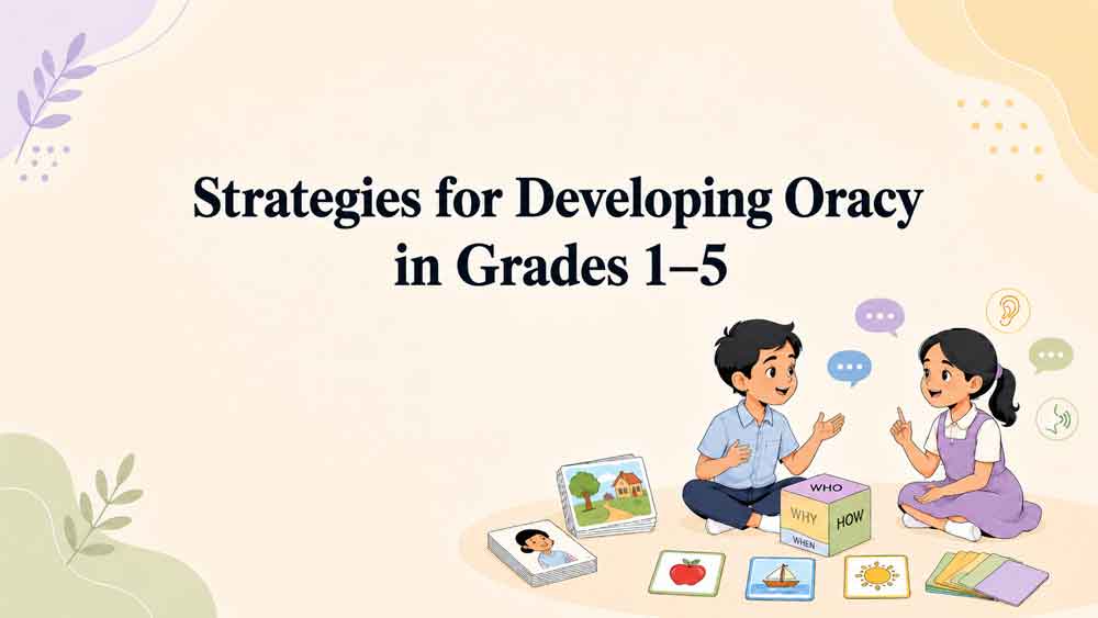 Strategies for Developing Oracy in Grades 1-5 BTEESDG-V1